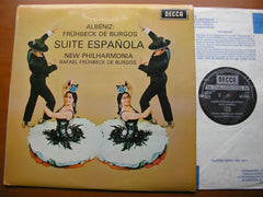 ALBENIZ: SUITE ESPANOLA     DE BURGOS / NEW PHILHARMONIA     SXL 6355