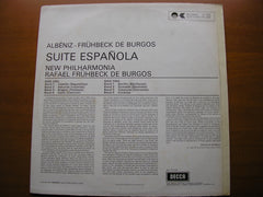 ALBENIZ: SUITE ESPANOLA     DE BURGOS / NEW PHILHARMONIA     SXL 6355