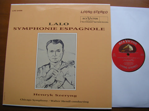 LALO: SYMPHONIE ESPAGNOLE   HENRYK SZERYNG / CHICAGO SYMPHONY / HENDL     LSC 2456