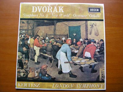 SXL 6291  DVORAK: SYMPHONY No. 9  From the New World  / OVERTURE Othello       KERTESZ / LONDON SYMPHONY     ED2