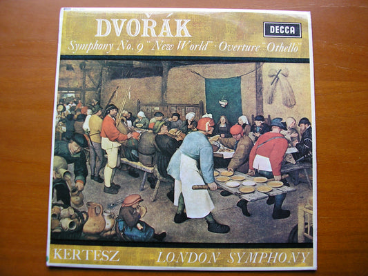 SXL 6291  DVORAK: SYMPHONY No. 9  From the New World  / OVERTURE Othello       KERTESZ / LONDON SYMPHONY     ED2