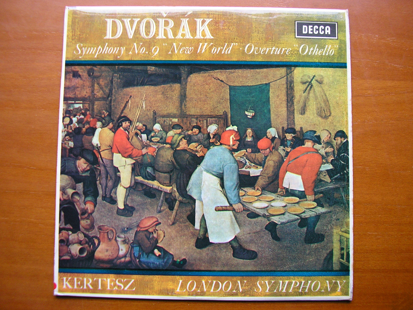 SXL 6291  DVORAK: SYMPHONY No. 9  / OVERTURE Othello       KERTESZ / LONDON SYMPHONY     ED3
