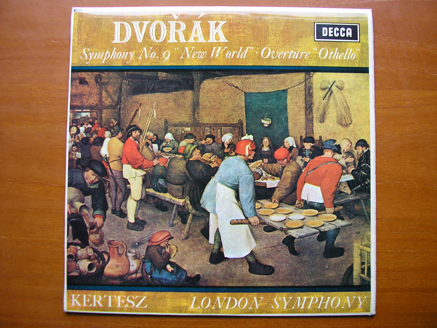SXL 6291  DVORAK: SYMPHONY No. 9  /  OVERTURE Othello      KERTESZ / LONDON SYMPHONY     ED4