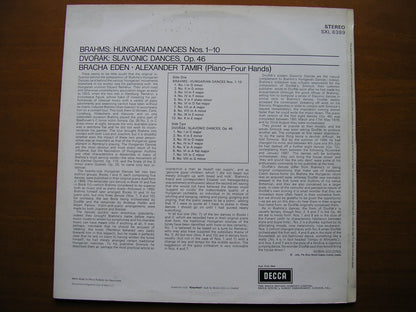 SXL 6389 BRAHMS: HUNGARIAN DNCES / DVORAK: SLAVONIC DANCES     EDEN & TAMIR     ED3