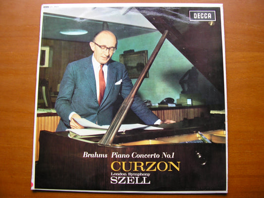 BRAHMS: PIANO CONCERTO No. 1        CURZON / LONDON SYMPHONY / SZELL     SXL 6023