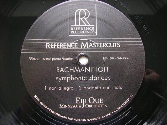 RACHMANINOV: SYMPHONIC DANCES / VOCALISE    EIJI OUE / MINNESOTA ORCHESTRA     RM-1504