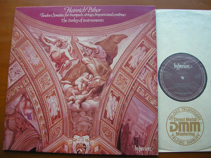 BIBER: TWELVE SONATAS FOR TRUMPETS, STRINGS & TIMPANI      THE PARLEY OF INSTRUMENTS    A66145