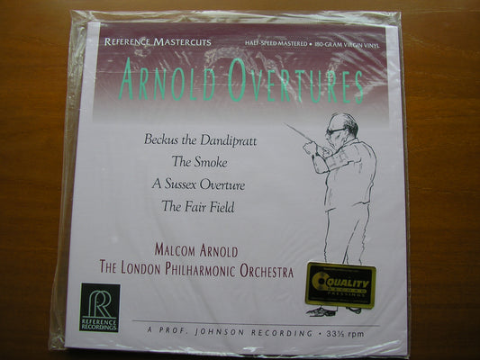 ARNOLD: BECKUS THE DANDIPRATT / THE SMOKE / A SUSSEX OVERTURE / THE FAIR FIELD      LONDON PHILHARMONIC / ARNOLD      RM-1518
