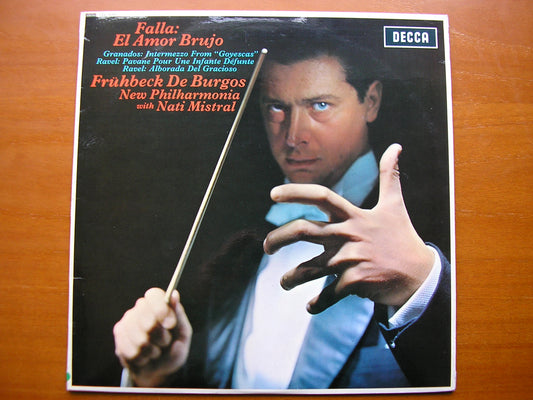 SXL 6287  FALLA / GRANADOS / RAVEL: ORCHESTRAL WORKS      DE BURGOS / NEW PHILHARMONIA    ED2