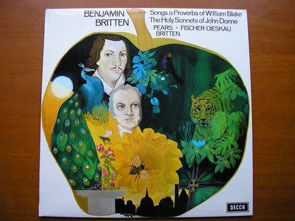 SXL 6391 BRITTEN: SONGS ON TEXTS BY WILLIAM BLAKE & JOHN DONNE     FISCHER-DIESKAU / PEARS / BRITTEN       ED3
