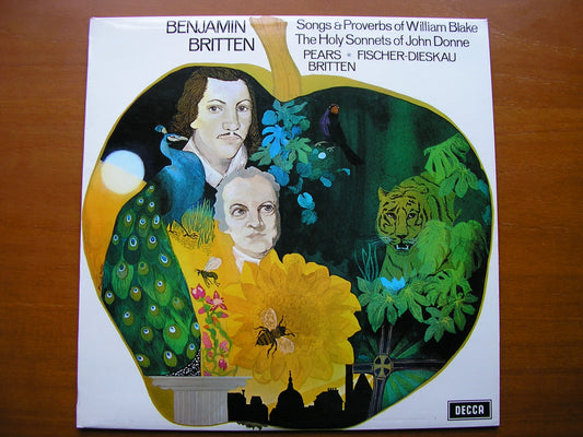 SXL 6391 BRITTEN: SONGS ON TEXTS BY WILLIAM BLAKE & JOHN DONNE     FISCHER-DIESKAU / PEARS / BRITTEN       ED3