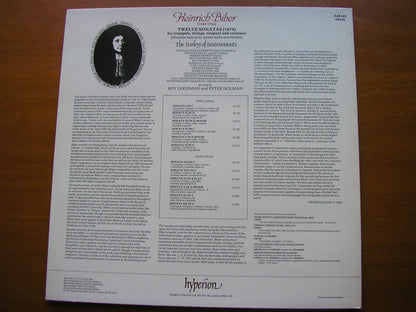 BIBER: TWELVE SONATAS FOR TRUMPETS, STRINGS & TIMPANI      THE PARLEY OF INSTRUMENTS    A66145