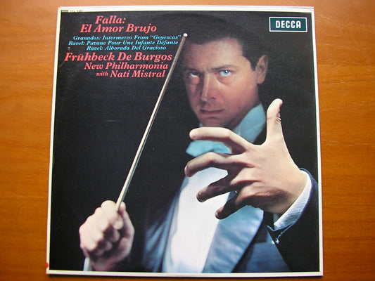 SXL 6287  FALLA / GRANADOS / RAVEL: ORCHESTRAL WORKS       DE BURGOS / NEW PHILHARMONIA    ED3