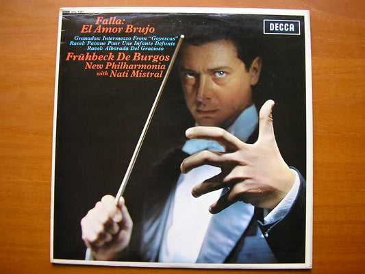 SXL 6287  FALLA / GRANADOS / RAVEL: ORCHESTRAL WORKS      DE BURGOS / NEW PHILHARMONIA      ED4