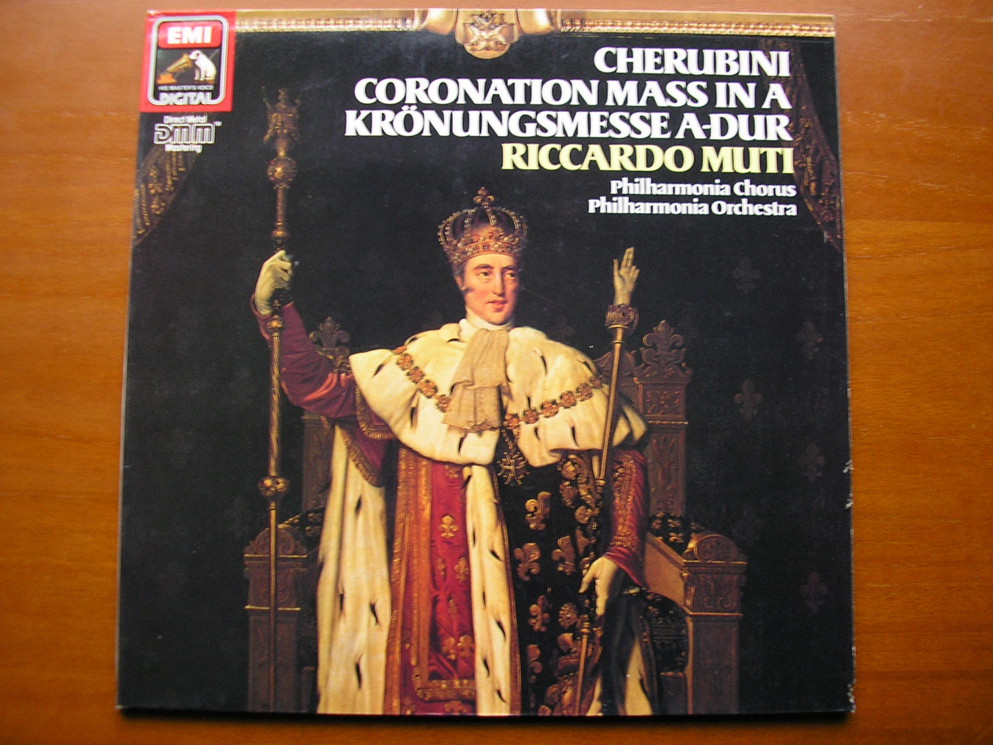 CHERUBINI: CORONATION MASS  (1825)     PHILHARMONIA ORCHESTRA & CHORUS / MUTI      27 0283