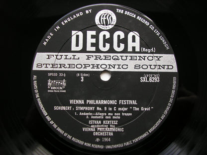 SXL 6292 / 5  VIENNA PHILHARMONIC FESTIVAL: WAGNER / SIBELIUS / SCHUBERT / BEETHOVEN    4LP     ED2