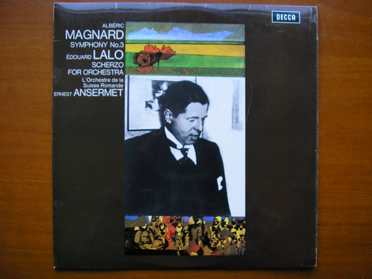 SXL 6395 MAGNARD: SYMPHONY No. 3 / LALO: SCHERZO     ANSERMET / SUISSE ROMANDE      ED3