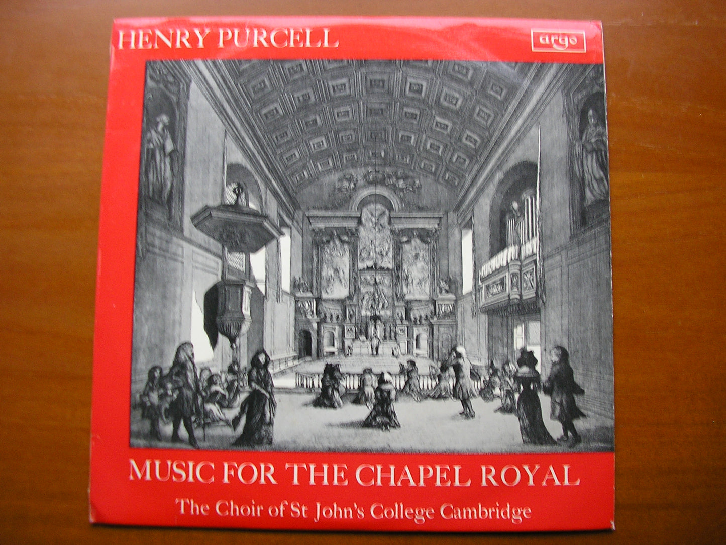 PURCELL: MUSIC FOR THE CHAPEL ROYAL     SOLOISTS / CHOIR OF ST JOHN'S COLLEGE CAMBRIDGE / ASMIF / GUEST     ZRG 5444