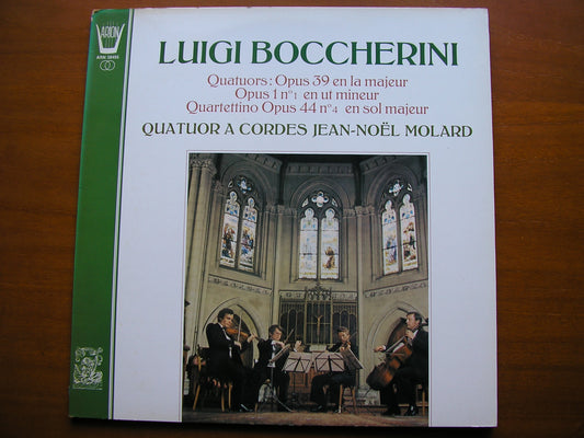BOCCHERINI: STRING QUARTETS Op. 39 & Op. 1      MOLARD STRING QUARTET     ARN 38455