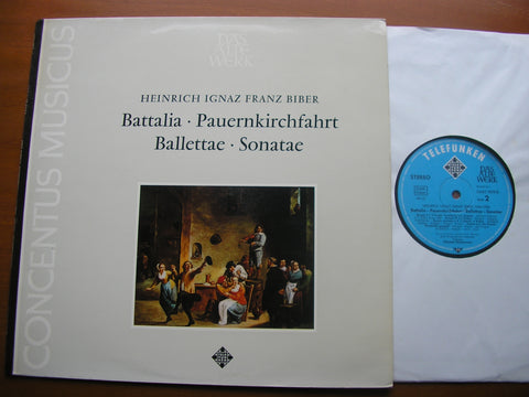 BIBER: BATTALIA / SONATAE / BALLETTAE     CONCENTUS MUSICUS WIEN / HARNONCOURT   SAWT 9579