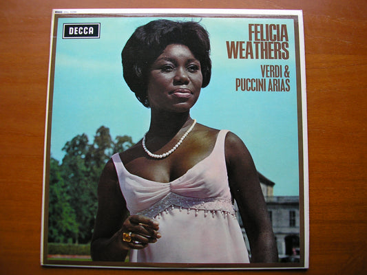 FELICIA WEATHERS SINGS VERDI & PUCCINI ARIAS      VIENNA OPERA ORCHESTRA / QUADRI    ED2