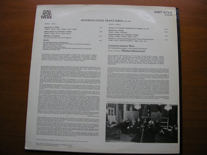 BIBER: BATTALIA / SONATAE / BALLETTAE     CONCENTUS MUSICUS WIEN / HARNONCOURT   SAWT 9579