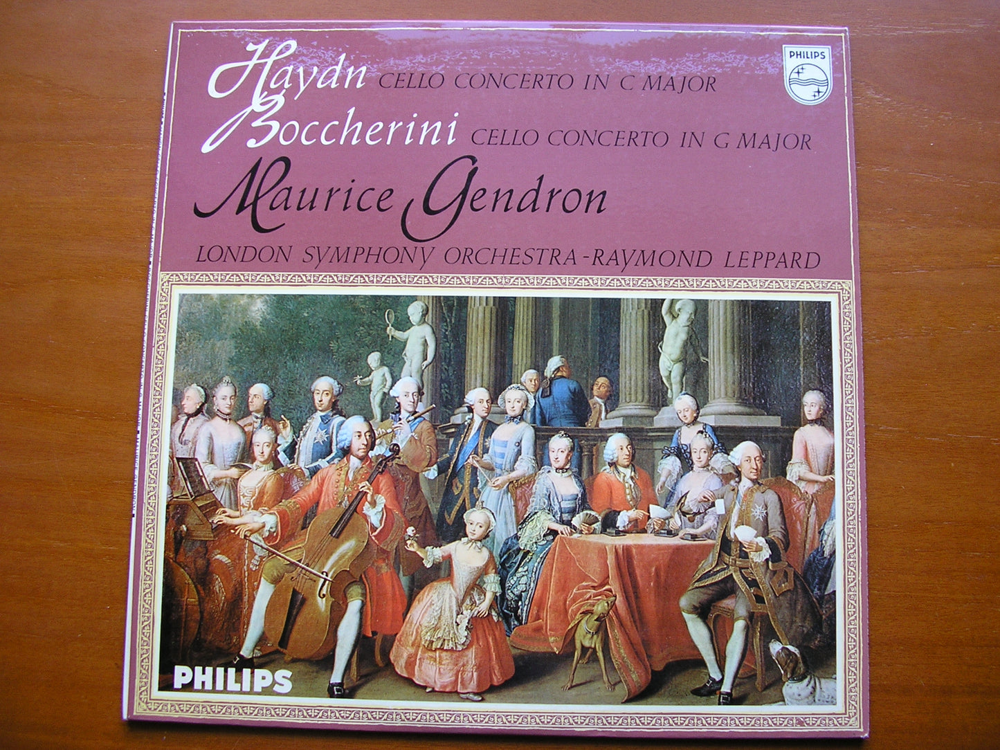 HAYDN & BOCCHERINI: CELLO CONCERTOS      GENDRON / LONDON SYMPHONY / LEPPARD     SAL 3636