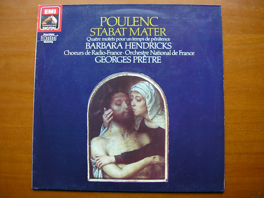 POULENC: STABAT MATER / FOUR MOTETS     HENDRICKS / FRENCH NATIONAL ORCHESTRA / PRETRE    27 0259