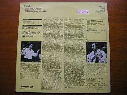 RODRIGO: CONCIERTO DE ARANJUEZ / IN SEARCH OF THE BEYOND / ZARABANDA      MORENO / LONDON SYMPHONY / BATIZ     ASD 4159