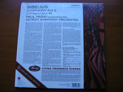 SIBELIUS: SYMPHONY No. 2        PARAY / DETROIT SYMPHONY      SR90204