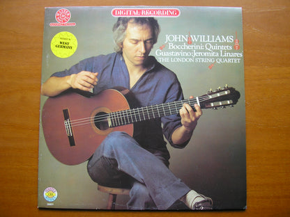 BOCCHERINI: GUITAR QUINTETS G 449 / G 450 / GUSTAVINO: LAS PRESENCIAS No. 6      WILLIAMS / LNDON STRING QUARTET    36671
