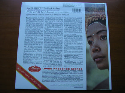 SESSIONS: THE BLACK MASKERS / McPHEE: TABUH-TABUHAN       HANSON / EASTMAN-ROCHESTER ORCHESTRA     SR90103