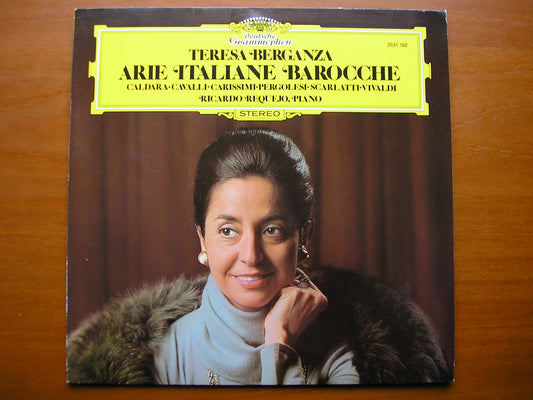 ARIE ITALIANE BAROCCHE: CALDARA / CARISSIMI / CAVALLI / PERGOLESI / SCARLATTI / VIVALDI      BERGANZA / REQUEJO      2531 192