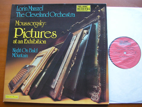 MOUSSORGSKY: PICTURES AT AN EXHIBITION / NIGHT ON BALD MOUNTAIN     MAAZEL / CLEVELAND ORCHESTRA     DG-10042