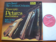 MOUSSORGSKY: PICTURES AT AN EXHIBITION / NIGHT ON BALD MOUNTAIN     MAAZEL / CLEVELAND ORCHESTRA     DG-10042