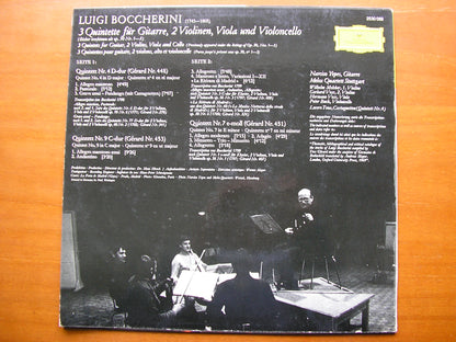 BOCCHERINI: GUITAR QUINTETS Nos. 4 / 7 / 9      YEPES / MELOS QUARTET     2530 069