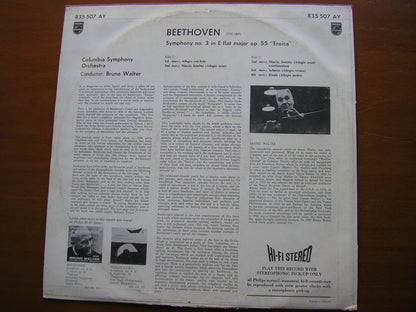 BEETHOVEN: SYMPHONY No. 3 'Eroica'     WALTER / COLUMBIA SYMPHONY   835 507 AY