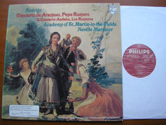 RODRIGO: CONCIERTO DE ARANJUEZ / CONCIERTO ANDALUZ     ROMERO / ASMIF / MARRINER      9500 563