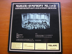 MAHLER: SYMPHONY No. 1      SLATKIN / SAINT LOUIS SYMPHONY    DG-10066