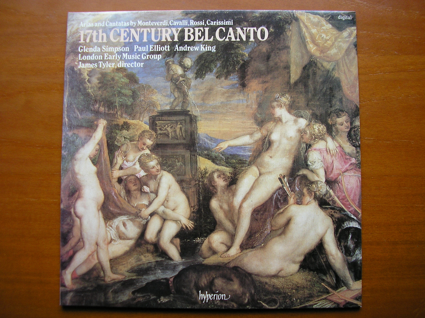 17th CENTURY BEL CANTO: CAVALLI / ROSSI / MONTEVERDI / CARISSIMI       SOLOISTS / LONDON EARLY MUSIC GROUP    A66153