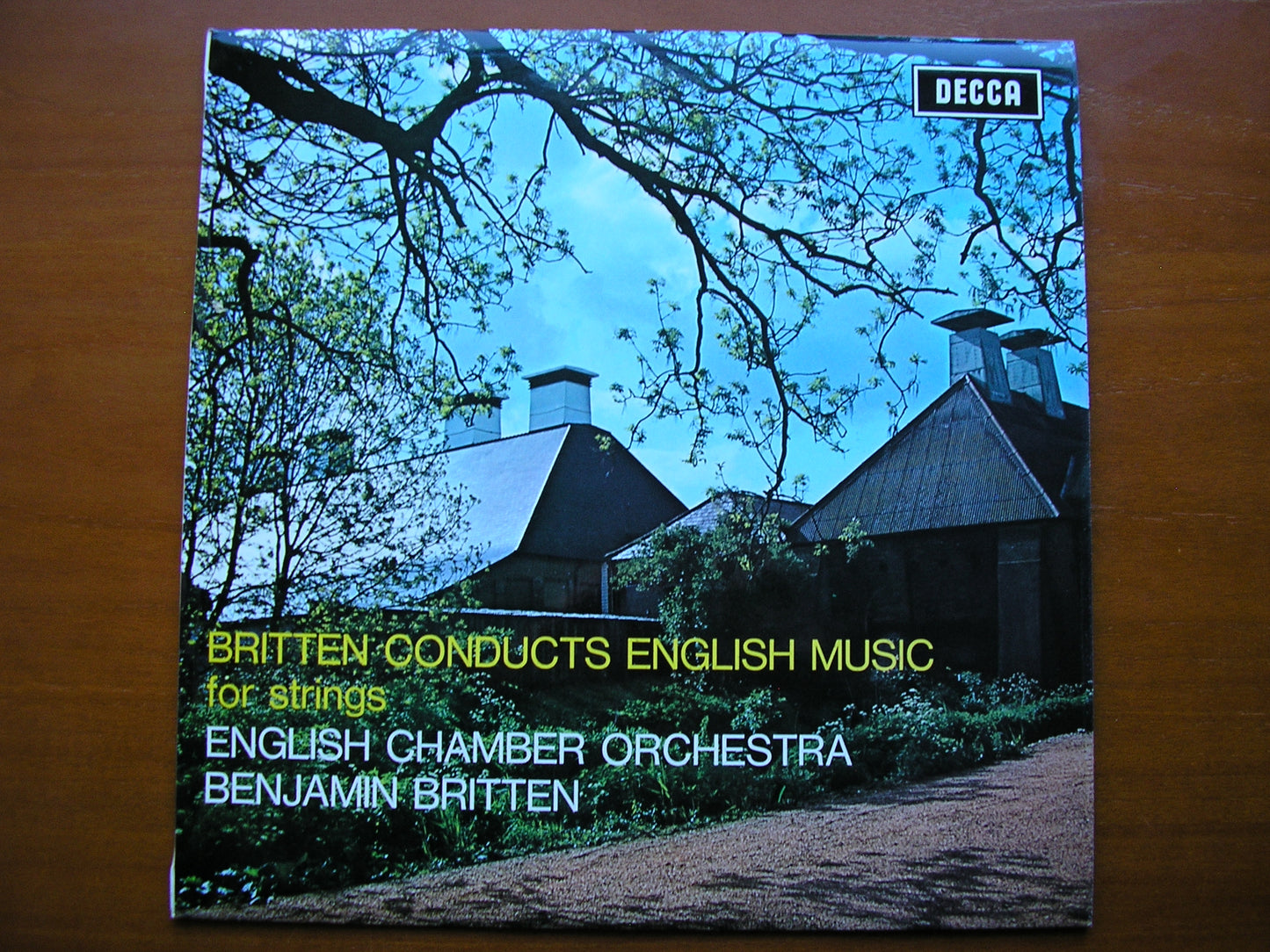 SXL 6405 BRITTEN CONDUCTS ENGLISH MUSIC FOR STRINGS      ENGLISH CHAMBER ORCHESTRA     ED3