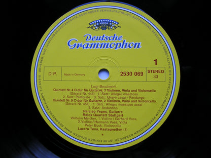 BOCCHERINI: GUITAR QUINTETS Nos. 4 / 7 / 9      YEPES / MELOS QUARTET     2530 069