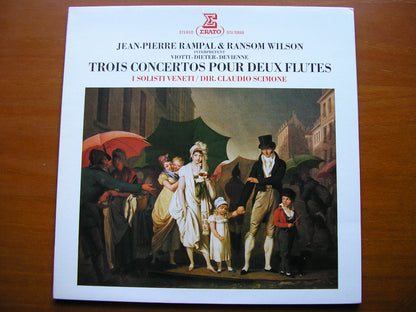 VIOTTI / DIETER / DEVIENNE: THREE CONCERTOS FOR TWO FLUTES      WILSON / RAMPAL / I SOLOISTI VENETI / SCIMONE     STU 70888