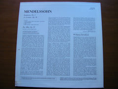 MENDELSSOHN: SYMPHONY No. 3 / OVERTURE Ruy Blas     SAWALLISCH / NEW PHILHARMONIA     SAL 3739