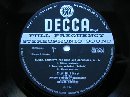 SXL 6406 RUSSIAN RARITIES: GLIERE / STRAVINSKY / GRETCHANINOV /CUI     SUTHERLAND / ELLIS / LONDON SYMPHONY / BONYNGE       ED3