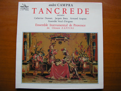 CAMPRA: TANCREDE  (opera, 1702)  highlights     SOLOISTS / PROVENCE ENSEMBLE / ZAFFINI     PV 1811