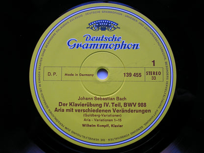 BACH: GOLDBERG VARIATIONS      WILHELM KEMPFF     139 455
