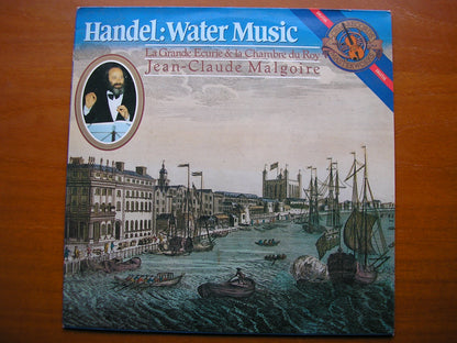 HANDEL: WATER MUSIC     MALGOIRE / LA GRANDE ECURIE ET LA CHAMBRE DU ROY    IM 39066
