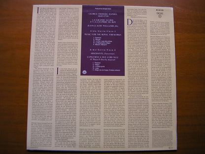 HANDEL: MUSIC FOR THE ROYAL FIREWORKS / CONCERTO A DUE CORI / OVERTURE Ariodante      MALGOIRE / LA GRANDE ECURIE ET LA CHAMBRE DU ROY    M 42123
