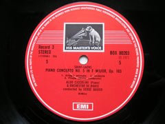 SAINT-SAENS: THE FIVE PIANO CONCERTOS    CICCOLINI / ORCHESTRA DE PARIS / BAUDO    SLS 802